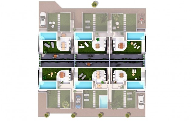 Nieuwbouw - Top Floor Bungalow - San Pedro del Pinatar - Lo pagan