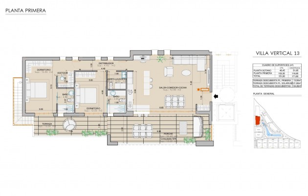 Nouvelle construction - Top Floor Bungalow - San Juan de los Terreros - Mar De Pulpí