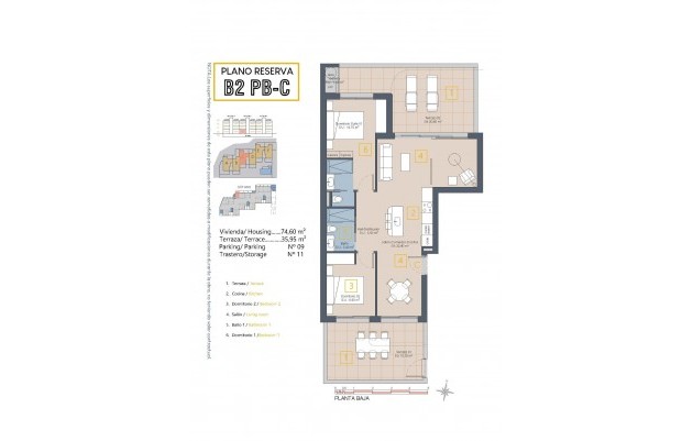 Nieuwbouw - Ground floor apartment - Los Alcázares - Serena Golf