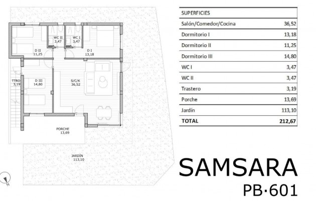 New Build - Ground Floor Bungalow - San Miguel de Salinas - Pueblo