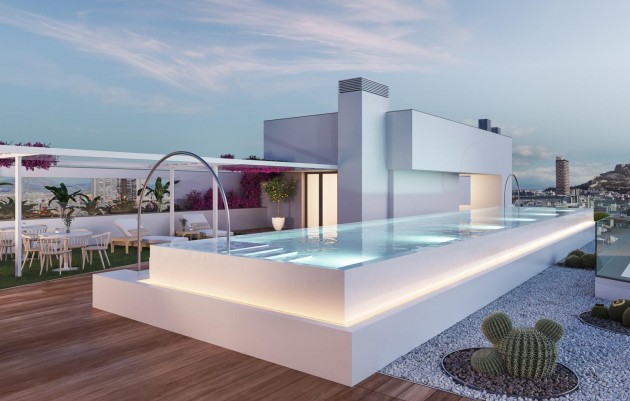 Nieuwbouw - Penthouse - Alicante - Benalua
