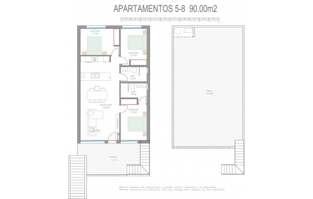 Nieuwbouw - Bungalow - Pilar de la Horadada - Parque del Mediterraneo