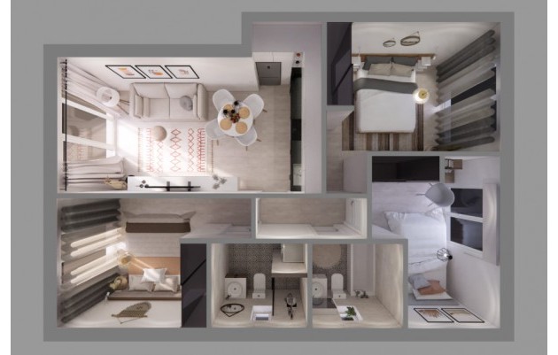 Nouvelle construction - Penthouses - Torrevieja