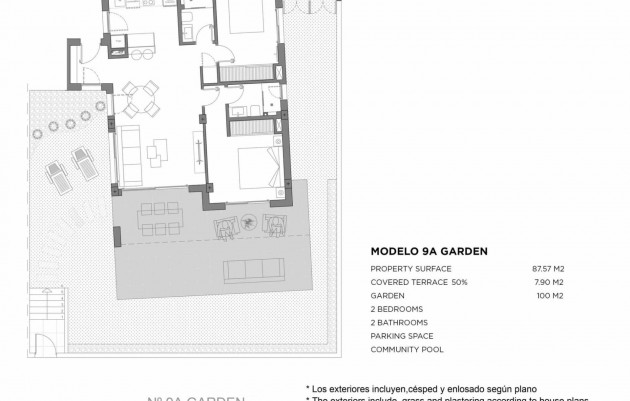 Nieuwbouw - Ground floor apartment - Los Alcázares - Parque Diana
