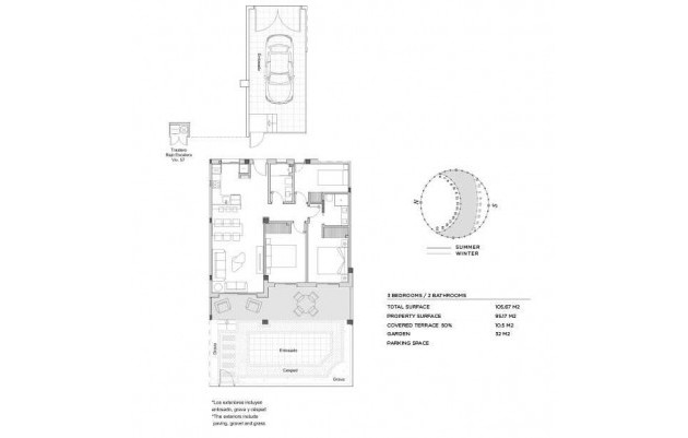 Nieuwbouw - Ground Floor Bungalow - Rojales - DOÑA PEPA