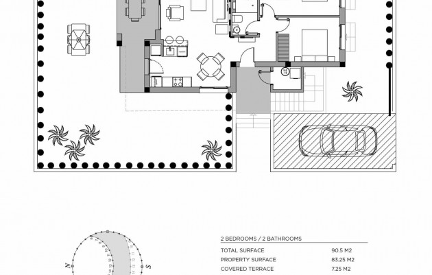 Nieuwbouw - Ground Floor Bungalow - Rojales - DOÑA PEPA