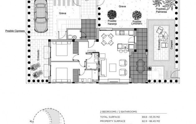 Nieuwbouw - Ground Floor Bungalow - Rojales - DOÑA PEPA