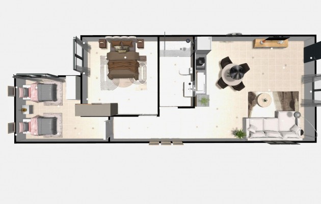 Nieuwbouw - Bungalow - Hondón de las Nieves - La Canalosa