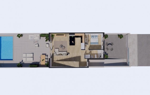 Nieuwbouw - Town House - Los Alcázares - Serena Golf