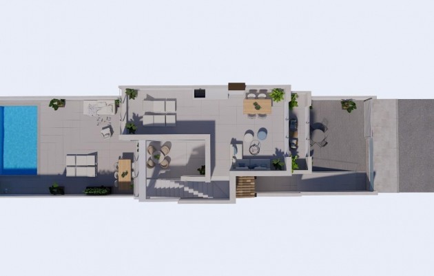 Nieuwbouw - Town House - Los Alcázares - Serena Golf