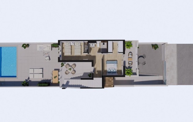 Nieuwbouw - Town House - Los Alcázares - Serena Golf