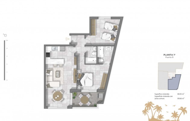 Nieuwbouw - Appartement - Guardamar del Segura - Pueblo