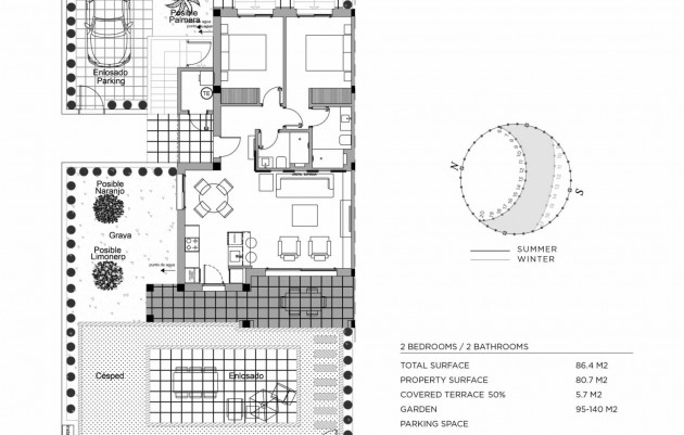 Nieuwbouw - Ground Floor Bungalow - Rojales - DOÑA PEPA
