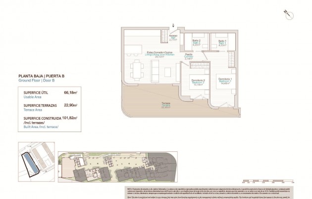 Nieuwbouw - Ground floor apartment - Villajoyosa - Tellerola