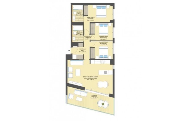 Nieuwbouw - Appartement - Orihuela Costa - Campoamor