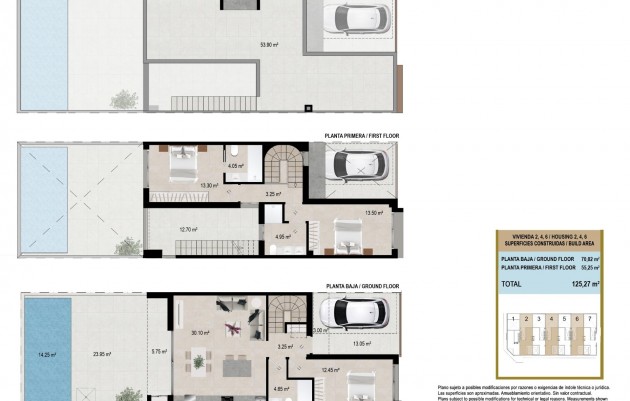 Nieuwbouw - Town House - San Javier - pueblo