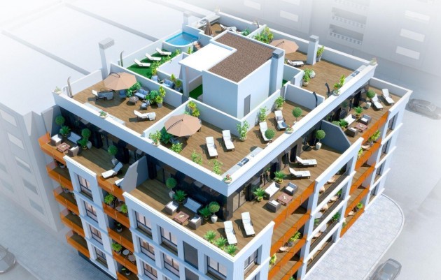 Nieuwbouw - Penthouse - Torrevieja - Parque de las Naciones