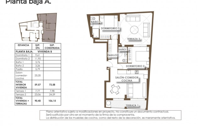 Nieuwbouw - Ground floor apartment - Torrevieja - Playa de El Cura