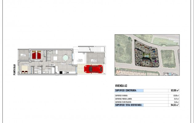 Nieuwbouw - Bungalow - Cox - San Fernando