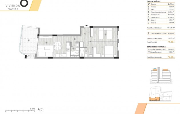 Nieuwbouw - Penthouse - Torrevieja - Centro
