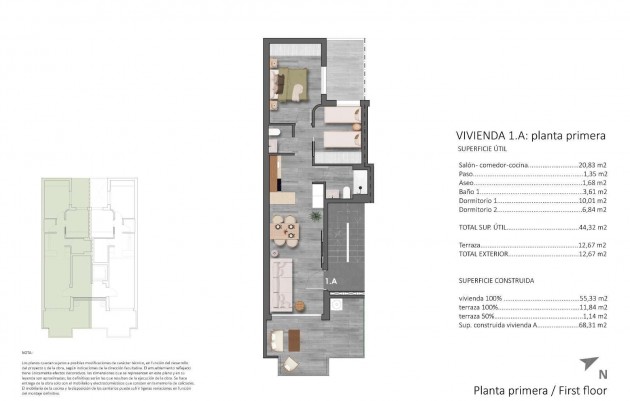Nieuwbouw - Appartement - Pilar de la Horadada - Torre De La Horadada