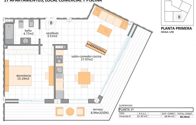 New Build - Apartment - San Pedro del Pinatar - Lo pagan