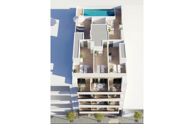 Nieuwbouw - Appartement - Torrevieja - Centro