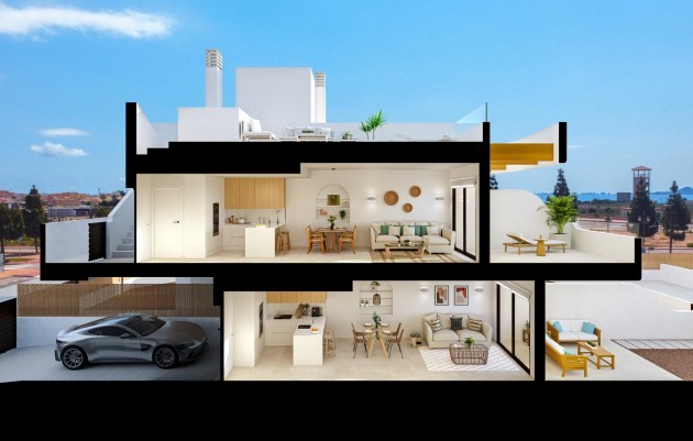 Nieuwbouw - Appartement - Los Alcázares - La Serena Golf