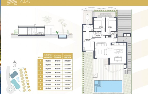 Nieuwbouw - Villa - Los Alcázares - Serena Golf