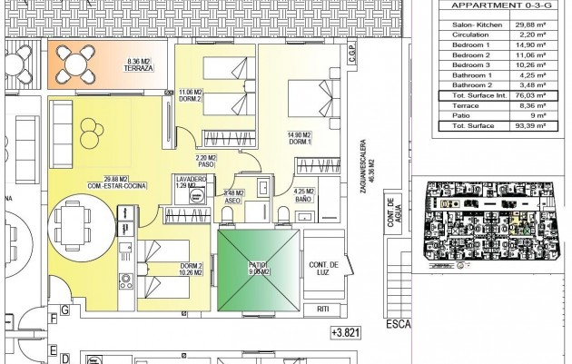 Nieuwbouw - Appartement - San Miguel de Salinas - Pueblo