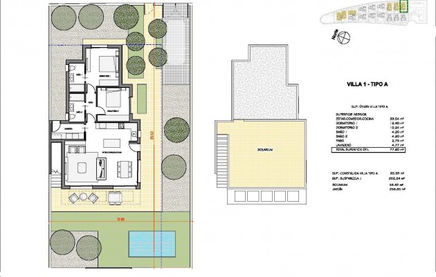 Nieuwbouw - Villa - Fuente Álamo - Hacienda Del Álamo Golf