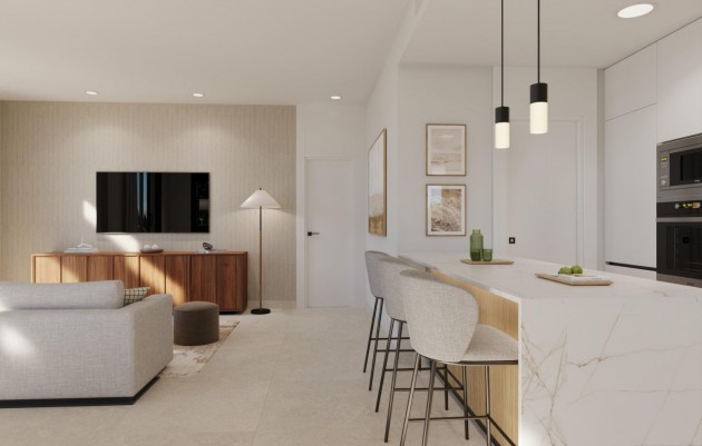 Nieuwbouw - Villa - Fuente Álamo - Hacienda Del Álamo Golf