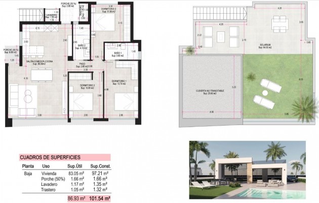 Nouvelle construction - Villa - Alhama de Murcia - Condado de Alhama