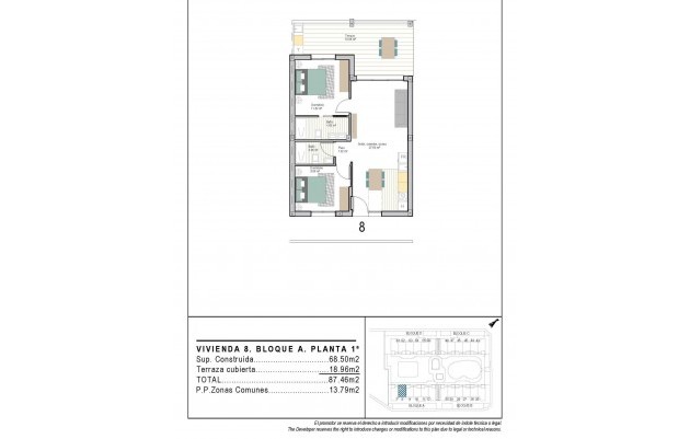 Nieuwbouw - Appartement - Torre Pacheco - San Cayetano