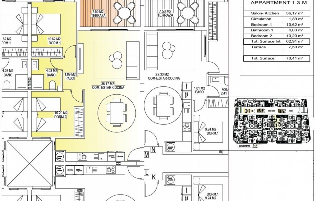Nieuwbouw - Appartement - San Miguel de Salinas - Pueblo