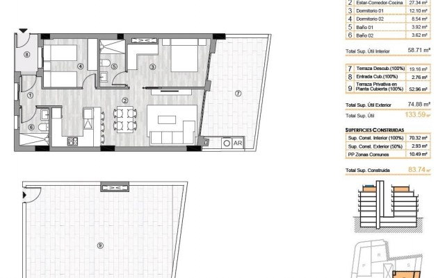Nieuwbouw - Penthouse - Torrevieja - Centro