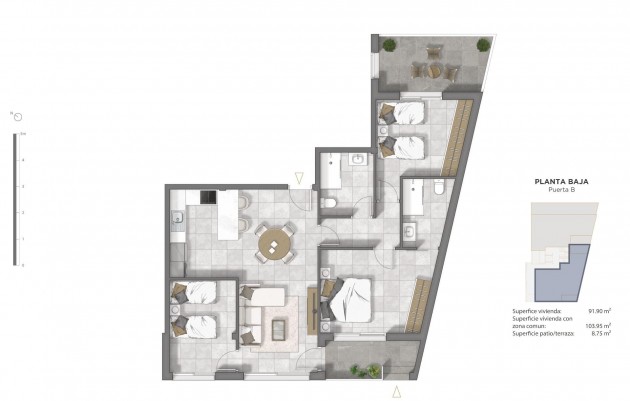 New Build - Apartment - Guardamar del Segura - Pueblo