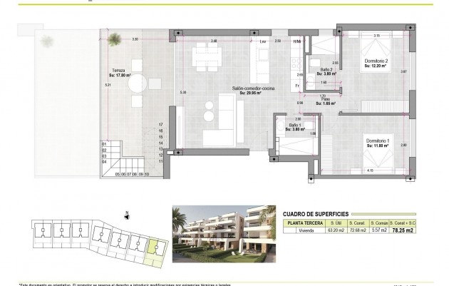 Nouvelle construction - Penthouse - Alhama de Murcia - Condado de Alhama