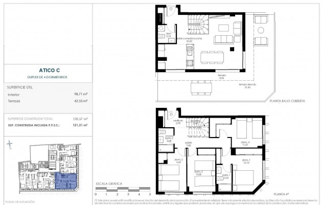 Nouvelle construction - Penthouse - Murcia - Centro