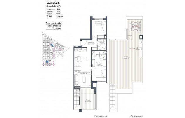 New Build - Penthouse - Los Alcázares - Serena Golf