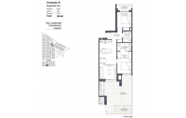 Nouvelle construction - Appartement - Los Alcázares - Serena Golf