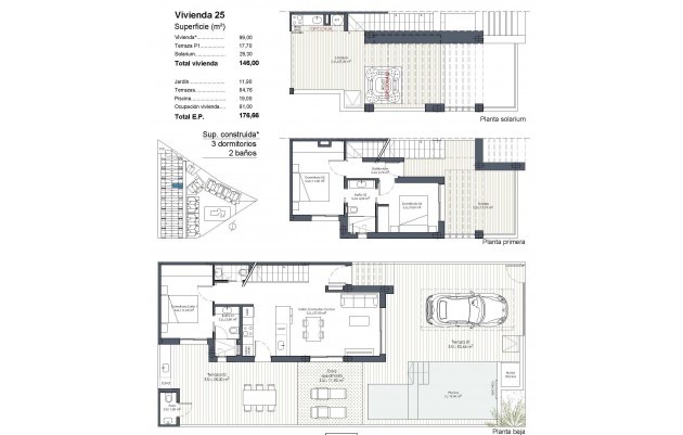 Nouvelle construction - Quad House - Los Alcázares - Serena Golf