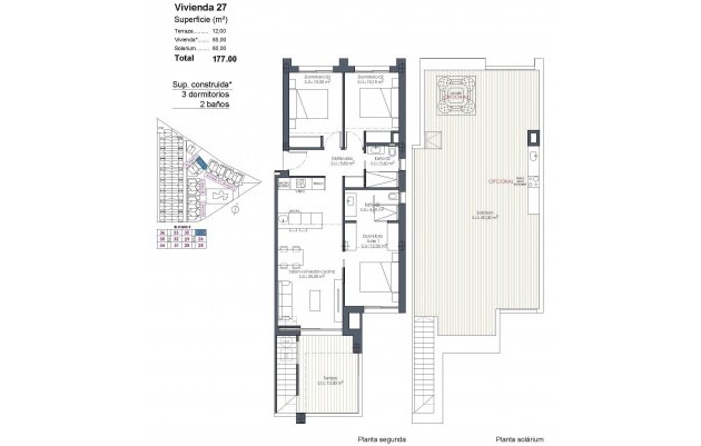 New Build - Penthouse - Los Alcázares - Serena Golf