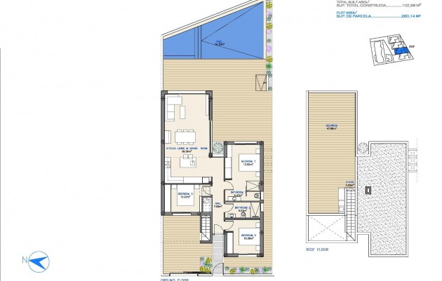 Nueva construcción  - Villa - Los Alcázares - Serena Golf