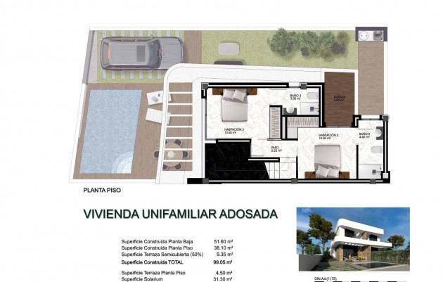 Nueva construcción  - Villa - Los Montesinos - La herrada